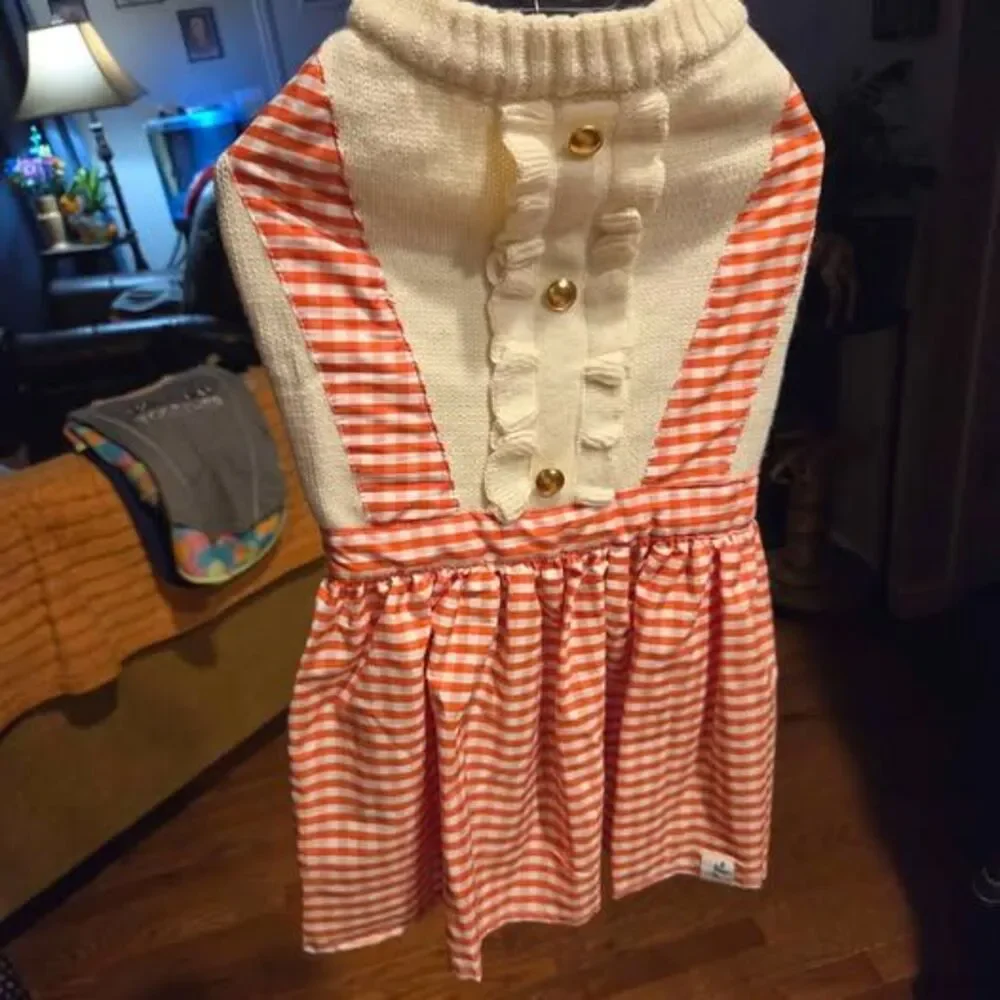 Harry Barker Dog Sweater Dress Size L